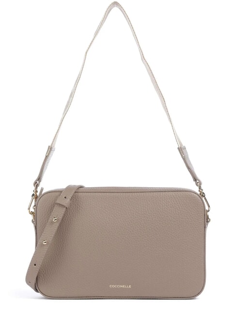 COCCINELLE TEBE  Borsa a spalla, con tracolla warm taupe 2 - Borse Donna