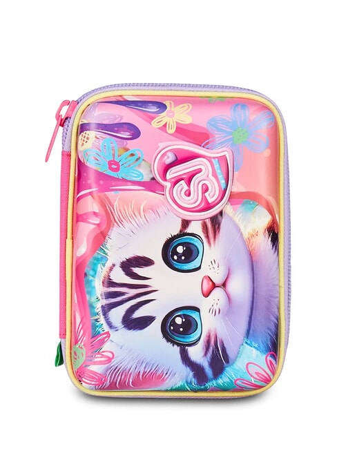 SJGANG CAT&AIR Astuccio con kit scuola CANDY FUXIA - Astucci e Accessori