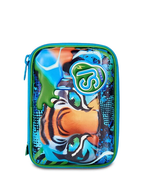 SJGANG AIR TIGER Astuccio con kit scuola VICTORIA BLUE - Astucci e Accessori