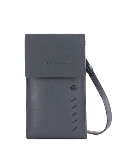 PIQUADRO NABUCCO  Tracolla porta Smartphone blu - Portafogli Donna