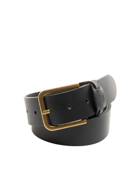 TIMBERLAND CASUAL Cintura in pelle accorciabile black - Cinture