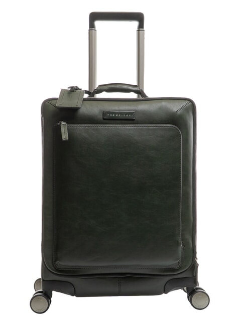 THE BRIDGE FILIPPO  Trolley Bagaglio a Mano, in pelle malachite/rut. scuro - Bagagli a mano