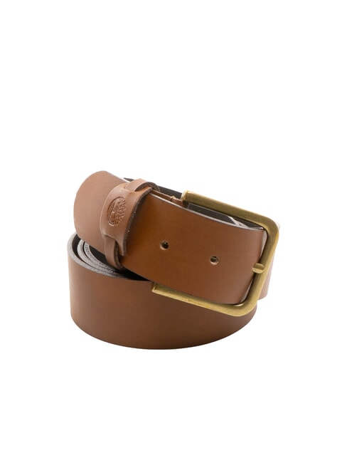 TIMBERLAND CASUAL Cintura in pelle accorciabile cognac - Cinture