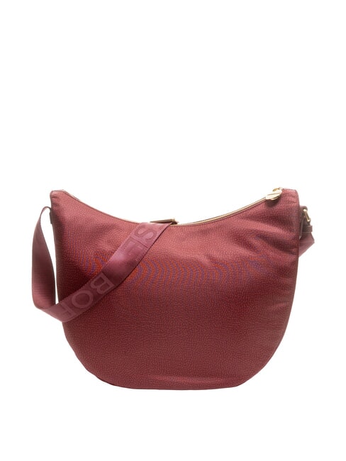 BORBONESE LUNA BAG MEDIUM Sacca a tracolla merlot - Borse Donna