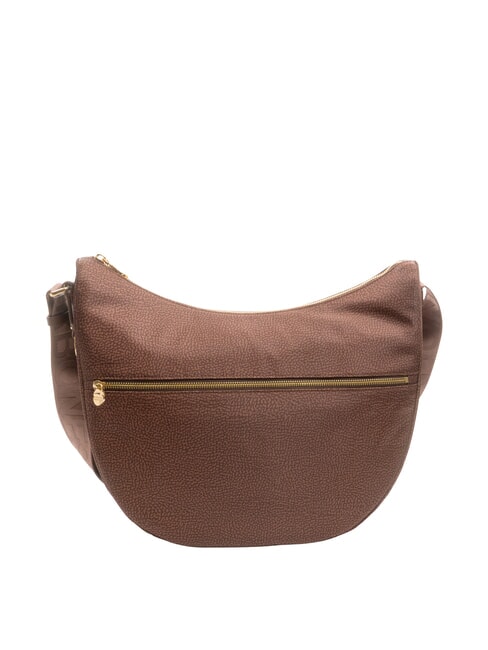 BORBONESE LUNA BAG MEDIUM Sacca a tracolla noisette - Borse Donna