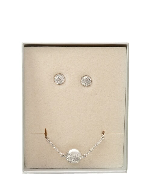 GUESS MOONLIGHT  Set Bracciale + Orecchini silver - Orecchini