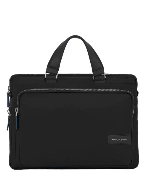PIQUADRO PQ-RY Cartella slim porta pc 14" Nero - Cartelle Lavoro
