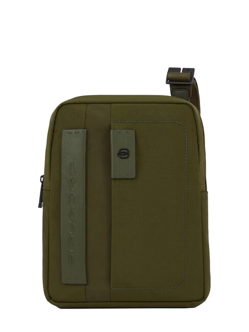 PIQUADRO P16 PLUS SPECIAL Borsello porta iPad mini VERDE - Tracolle Uomo
