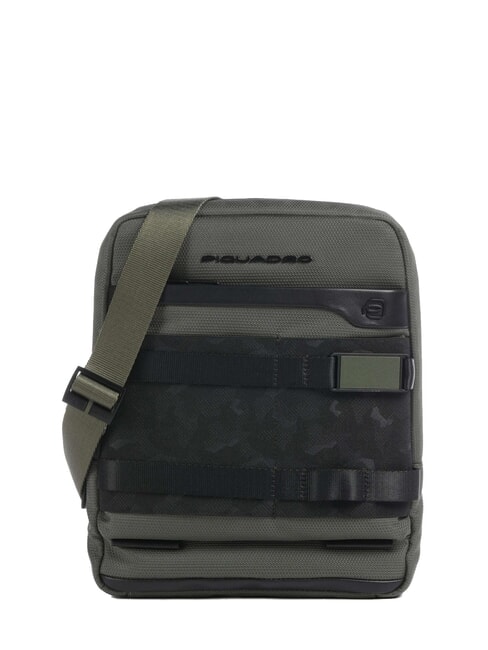 PIQUADRO FX  Borsello porta tablet VERDE - Tracolle Uomo