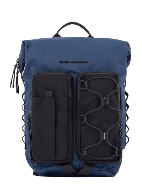 PIQUADRO MICK  Zaino porta PC 14" blu/nero - Zaini da lavoro porta PC