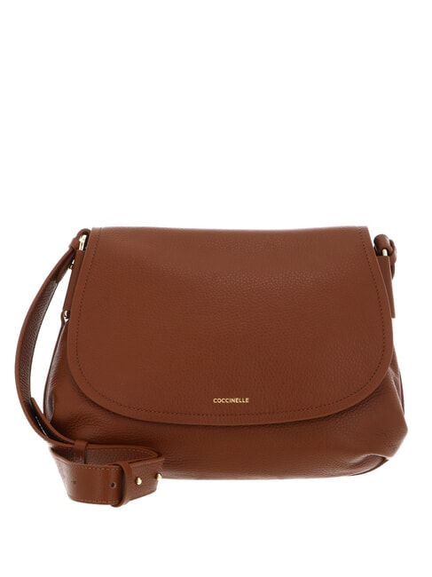 COCCINELLE REBEKKA Borsa a tracolla cognac - Borse Donna