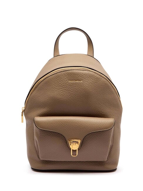 COCCINELLE BEAT GENERATION Zainetto in pelle warm taupe - Borse Donna