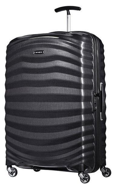 SAMSONITE LITE-SHOCK Trolley misura grande, ultraleggero NERO - Trolley Rigidi