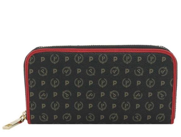 POLLINI Portafoglio Linea HERITAGE CLASSIC nero lacca - Portafogli Donna
