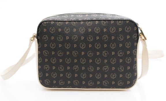 POLLINI Heritage Classic Mini bag a tracolla nero/avorio - Borse Donna