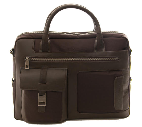 PIQUADRO Cartella Linea FRAME out, porta PC 13.3'' MARRONE - Cartelle Lavoro