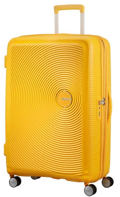 AMERICAN TOURISTER SOUNDBOX Trolley grande espandibile goldenyellow - Trolley Rigidi