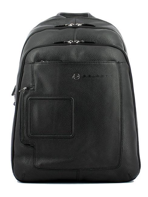 PIQUADRO Zaino Linea VIBE out, in pelle, porta notebook fino a 13" Nero - Zaini da lavoro porta PC