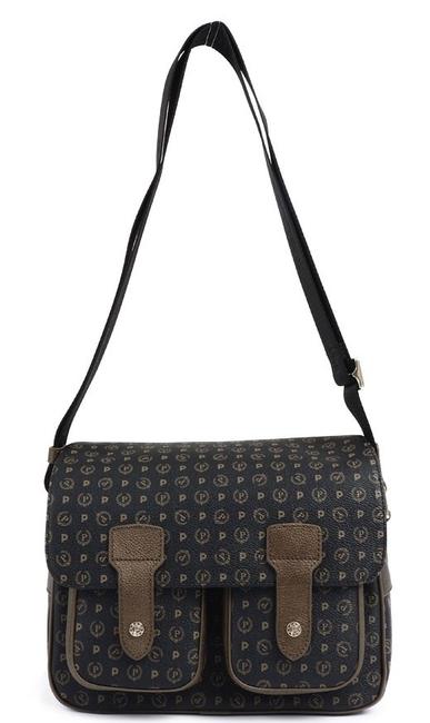POLLINI Heritage Bronze Messenger con tracolla nero bronzo - Borse Donna