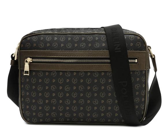 POLLINI Heritage Classic Borsa a tracolla nero bronzo - Borse Donna