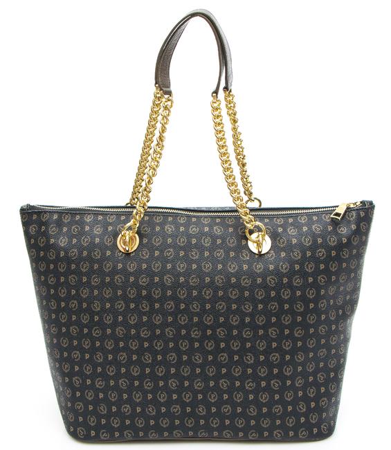POLLINI HERITAGE Shopper a spalla, manici intercambiabili nero bronzo - Borse Donna