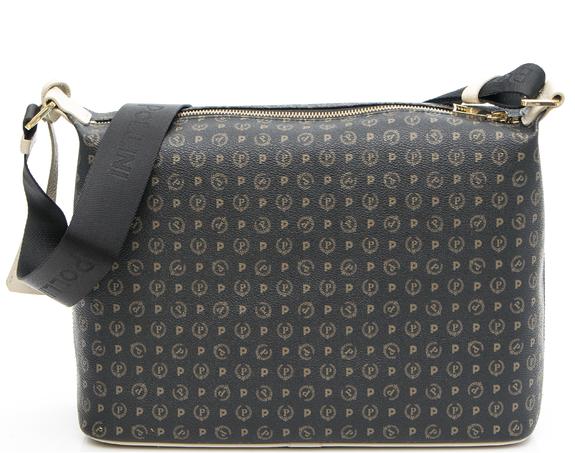 POLLINI Heritage Classic Borsa a tracolla nero/avorio - Borse Donna