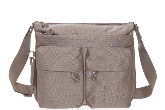 MANDARINA DUCK MD20 Borsa a tracolla, espandibile Taupe - Borse Donna