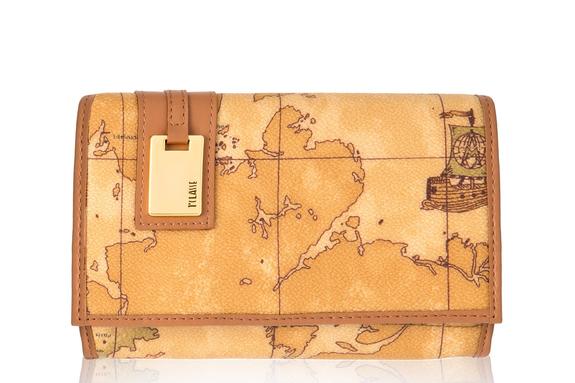 ALVIERO MARTINI PRIMA CLASSE Portafoglio GEO CLASSIC, con targhetta logata NATURALE - Portafogli Donna