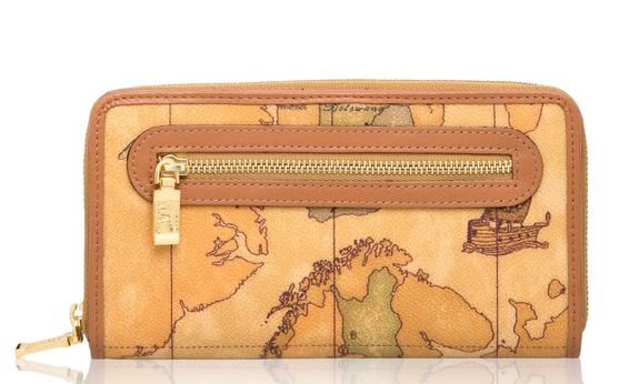 ALVIERO MARTINI PRIMA CLASSE Portafoglio GEO CLASSIC, Zip Around NATURALE - Portafogli Donna