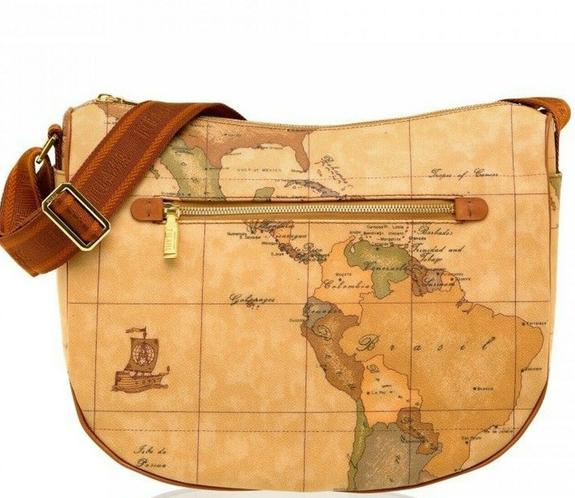 ALVIERO MARTINI PRIMA CLASSE ALVIERO MARTINI 1 ^ CLASS GEO CLASSIC, Sacca a tracolla NATURALE - Borse Donna