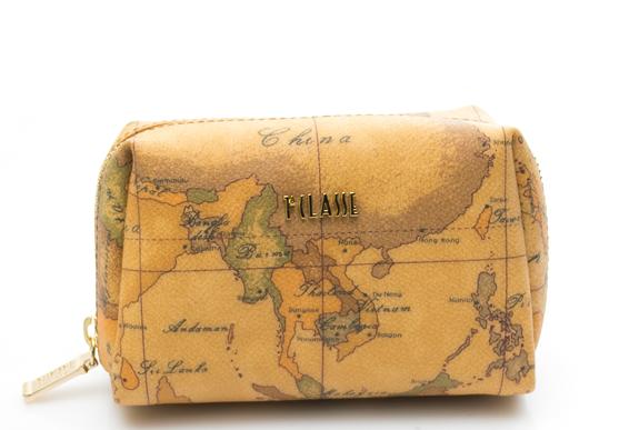 ALVIERO MARTINI PRIMA CLASSE ALVIERO MARTINI 1 ^ CLASS Necessaire stampa GEO CLASSIC NATURALE - Bustine & Necessaire