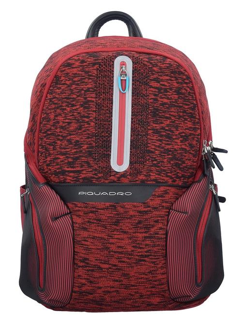PIQUADRO Zaino COLEOS, porta PC 14" ROSSO - Zaini da lavoro porta PC