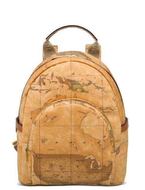 ALVIERO MARTINI PRIMA CLASSE ALVIERO MARTINI 1 ^ CLASS Zainetto stampa GEO CLASSIC NATURALE - Borse Donna