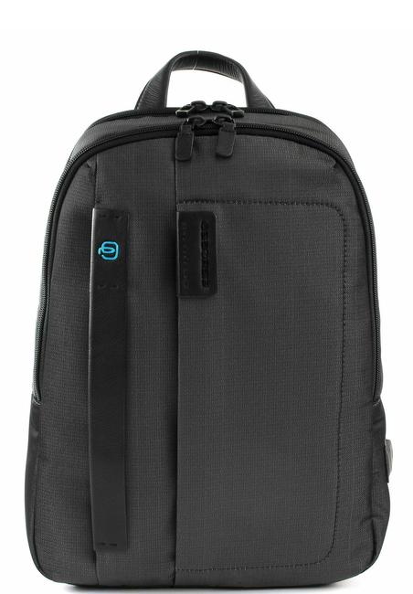 PIQUADRO P16 Zaino porta PC fino a 14" CHEVRON/GRIGIO - Zaini da lavoro porta PC