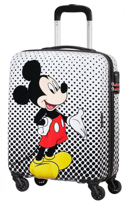 AMERICAN TOURISTER Trolley DISNEY LEGENDS, bagaglio a mano MICKEY MOUSE POLKA DOT - Bagagli a mano