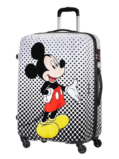 AMERICAN TOURISTER DISNEY LEGENDS Trolley misura media MICKEY MOUSE POLKA DOT - Trolley Rigidi