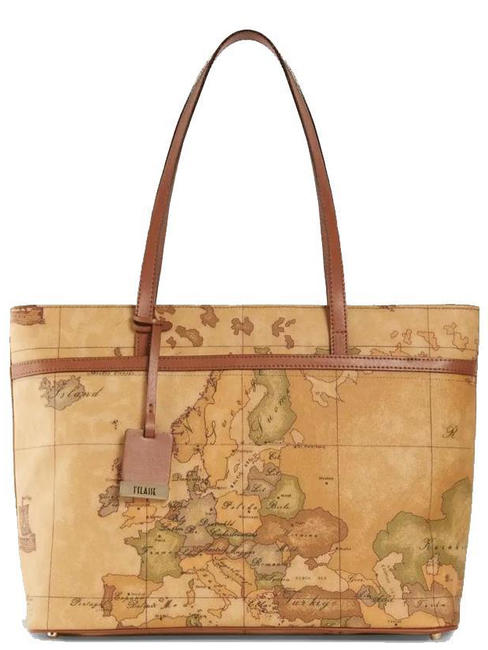 ALVIERO MARTINI PRIMA CLASSE GEO CLASSIC  Shopping Bag a spalla NATURALE - Borse Donna