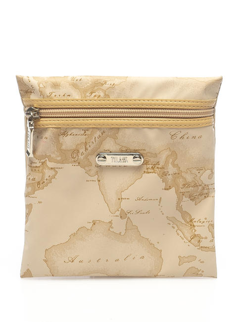 ALVIERO MARTINI PRIMA CLASSE GEO Bustina piatta piccola BEIGE - Bustine & Necessaire