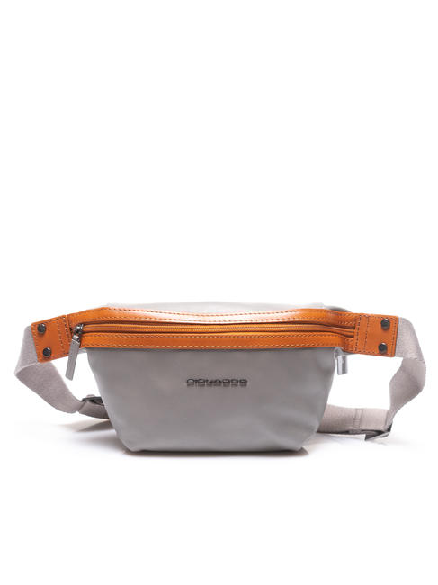 PIQUADRO SENDAI Marsupio in pelle GRIGIO - Marsupi