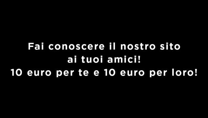 Regala 10€ *spesa minima 60€